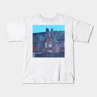 The Back Of Houses, York, England Kids T-Shirt